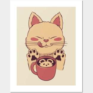 Kitty Latte Little Mouse Light by Tobe Fonseca Posters and Art
